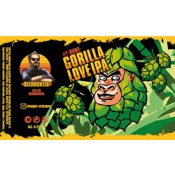 BEERHUTNER - GORILA LOVE IPA - 440ML - Hidden Beers