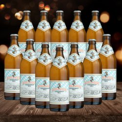 Tegernsee German Munich Helles 500ml Bottles - 4.80% ABV (12 Pack) - Beerhunter