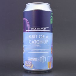 Brick Brewery  Elusive Brewing - 8-Bit Of A Catch-Up - 5.5% (440ml) - Ghost Whale