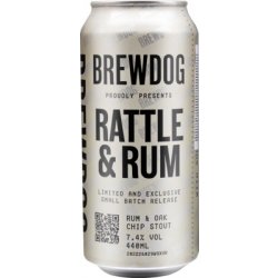 БрюДог Раттл & Рам  BrewDog Rattle & Rum жб (0,44 л.) - РусБир ВАРШАВКА - Rusbeer - Duplicada