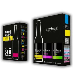 ESTUCHE DEGUSTACIÓN ARRIACA 3x33cl (Caja de 8 estuches) - Cervezas Arriaca