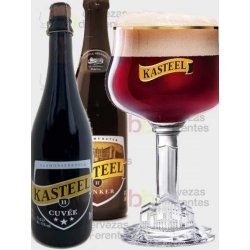 Kasteel Pack 2 botellas 75 cl y 1 copa - Cervezas Diferentes