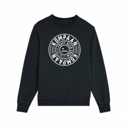 Kompaan “Iconic” crewneck Black - KOMPAAN Dutch Craft Beer Company