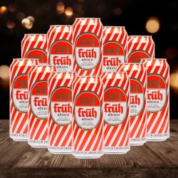 Früh Kölsch German Lager 500ml Cans - 4.8% ABV (12 Pack) - Beerhunter