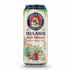 Paulaner Hefe-Weizen 4 pack16 oz cans - Beverages2u