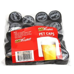 Coopers Screw Caps for PET Beer Bottles - 25 Pack - Brewbitz Homebrew Shop