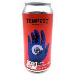 TEMPEST SLEIGHT OF HAND 0% PALE ALE 44CL CAN-oos - Great Grog