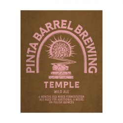 Temple  Pinta Barrel Brewing - Manoalus