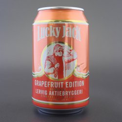 Lervig - Lucky Jack Grapefruit - 4.7% (330ml) - Ghost Whale