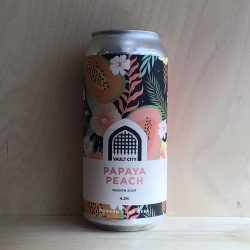 Vault City Papaya Peach Session Sour Cans - The Good Spirits Co.