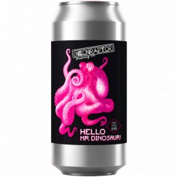 Neon Raptor Brewing Co - Hello Mr Dinosaur - Left Field Beer