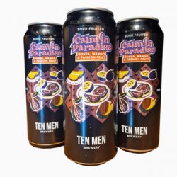 Ten Men - Calm In Paradise: Guava Mango And Passion Fruit - Little Beershop