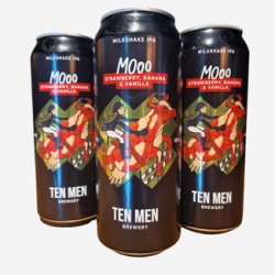 Ten Men - Mooo: strawberry, banana, vanilla - Little Beershop