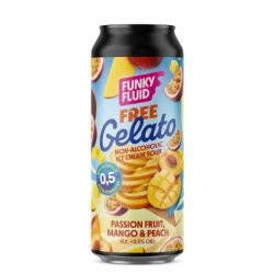 Funky Fluid Free Gelato: Passionfruit, Mango & Peach
