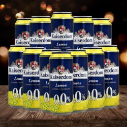 Kaiserdom Lemon Radler German Low Alcohol 500ml Cans - 0.0% (12 Pack) - Beerhunter