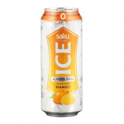SAKU   Saku on ice mango alkoholivaba õllejook 500ml Leedu - Kaubamaja