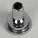 Cola de manguera(Hose Tailpiece ) de 14, cromo  latón 