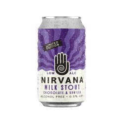 Nirvana Milk Stout Can - The Alcohol Free Drinks Company