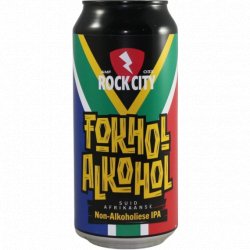 Rock City Brewing Fokhol Alkohol - Dokter Bier