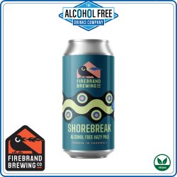 Firebrand Brewing  Shorebreak Hazy Pale - The Alcohol Free Drinks Company