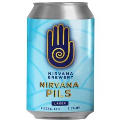 Nirvana Pils Lager Can - The Alcohol Free Drinks Company