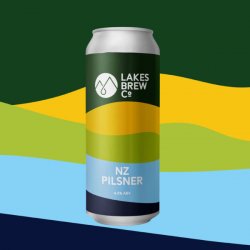 Lakes Brew Co NZ Pilsner  4.5% - Lakes Brew Co