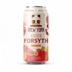 Brew York - Juice Forsyth - IPA   - Hops and Hampers