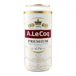 A.LE COQ   Premium hele õlu alk.4.7% vol 500ml Eesti - Kaubamaja