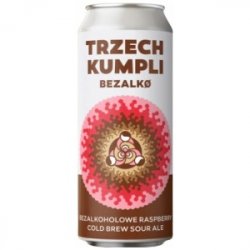 TRZECH KUMPLI BEZALKOHOLOWE RASPBERRY  COLD BREW SOUR ALE - Sklep Impuls