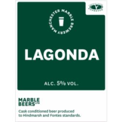 Marble Lagonda IPA (Cask) - Pivovar