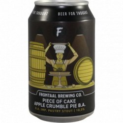 Frontaal Brewing Co. Piece of Cake Apple Crumble Pie B.A. - Dokter Bier