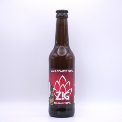 Grand Zig - Malt Compte Triple - Une bière et Jivay