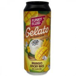 Funky Fluid Gelato: Mango Sticky Rice Funky Fluid Gelato: Mango Sticky Rice
