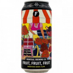 Frontaal X Vault City – Fruit, Fruit, Fruit - Rebel Beer Cans