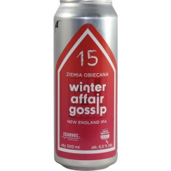 Rodinný pivovar Zichovec Winter Affair Gossip: Ziemia Obiecana Rodinný pivovar Zichovec Winter Affair Gossip: Ziemia Obiecana