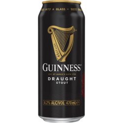 Guinness Draught 470ml - BoozeBud