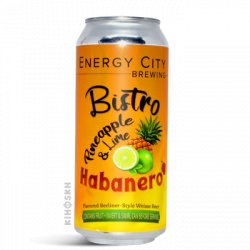 Energy City Brewing Bistro Pineapple & Lime Habanero Sour - Kihoskh