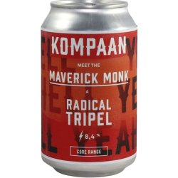 KOMPAAN Dutch Craft Beer Company Maverick Monk KOMPAAN Dutch Craft Beer Company Maverick Monk