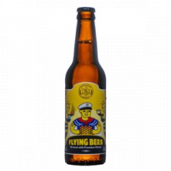 Steersman Flying Bees Honey Ale 5.5%  Thùng 24 chai  Chai 330ml - BIA NHẬP ĐÀ NẴNG