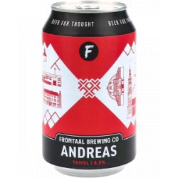 Brouwerij Frontaal Andreas Tripel - Drankgigant.nl