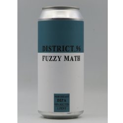 District 96 Beer Factory - Fuzzy Math - DeBierliefhebber