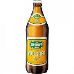 Grüner Bier Grüner Vollbier Hell / Grünerla