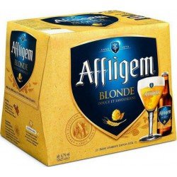 Affligem BiÃre blonde 6.7% 12 x 25 cl 6.7%vol. (pack de 12) - Selfdrinks