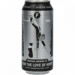 Frontaal For The Love Of Hops Silver Quadruple IPA - Drankgigant.nl