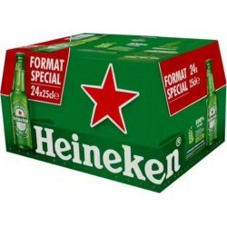 Heineken 24 X 25cl (pack de 24) - Selfdrinks