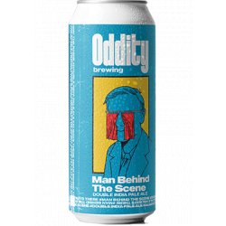 Oddity- Man Behind the Scene Double IPA 8% ABV 440ml Can - Martins Off Licence