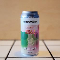 Cloudwater, Gentle Breeze Raspberry & Passion Fruit, Fruit Sour, 4.5% - Kill The Cat