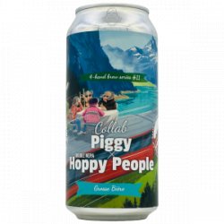 The Piggy – Collab Piggy X Hoppy People - Rebel Beer Cans