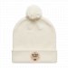 White Pom Pom Beanie 