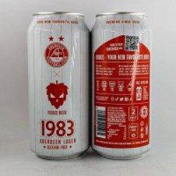 Fierce  1983 ALCOHOL FREE LAGER (ABERDEEN FC COLLAB) 0.5% 440ml